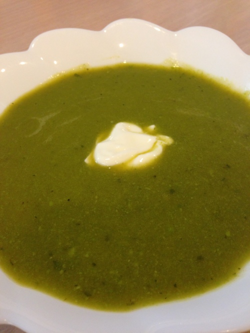 Pea Soup - finished